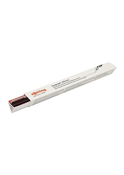 Menashop Isograph Teknik Çizim Kalemi, 0,8 Mm, Siyah Mürekkep