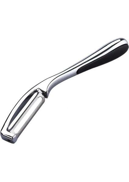 Paslanmaz Çelik Yan Tutuşlu Soyacak, 16 Cm, Ergonomik Tasarım