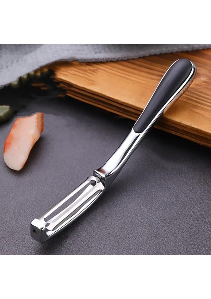 Paslanmaz Çelik Yan Tutuşlu Soyacak, 16 Cm, Ergonomik Tasarım