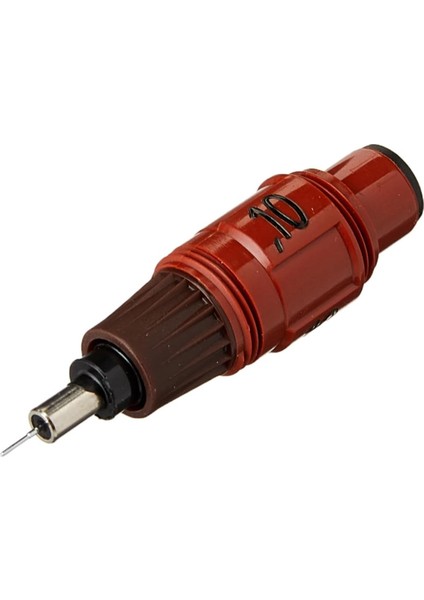 Isograph Teknik Çizim Kalemi Yedek Ucu, 0,1 Mm, Koyu Kırmızı
