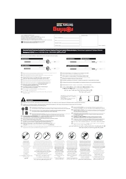 Isograph Teknik Çizim Kalemi Yedek Ucu, 0,1 Mm, Koyu Kırmızı modelleri