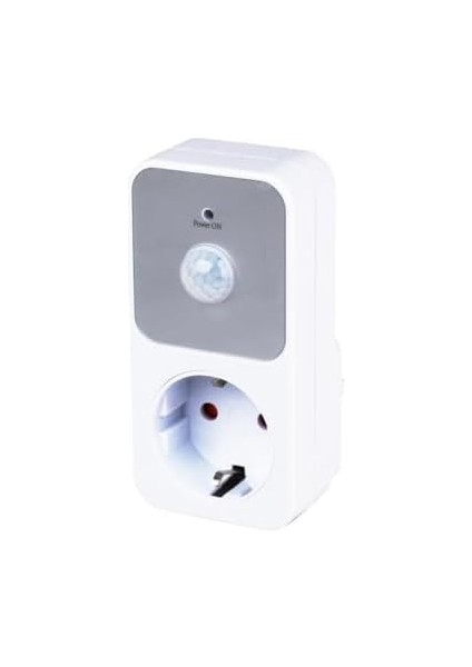 Menashop PIR01 Hareket Sensörlü Priz Çocuk Korumalı Pır Sensör 3680W