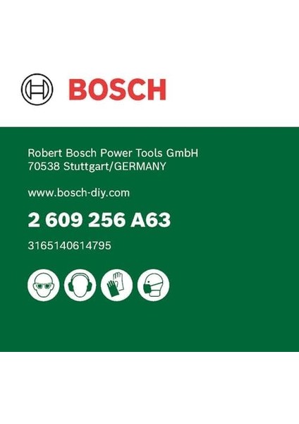 Professional Accessories Multi Zımpara Kağıdı 10'lu, 102 x 62/93 mm 80 Kum 11 Delik, Yeşil