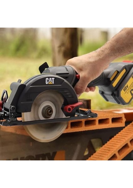 DX5010B 18 Volt 120 mm Kömürsüz Profesyonel Çok Amaçlı Daire Testere (Akü Dahil Değildir)