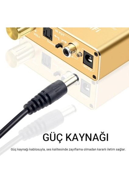 Koaksiyel Toslink Optik Dijital To 3.5mm Rca Analog Ses Çevirici Adaptör fiyatları