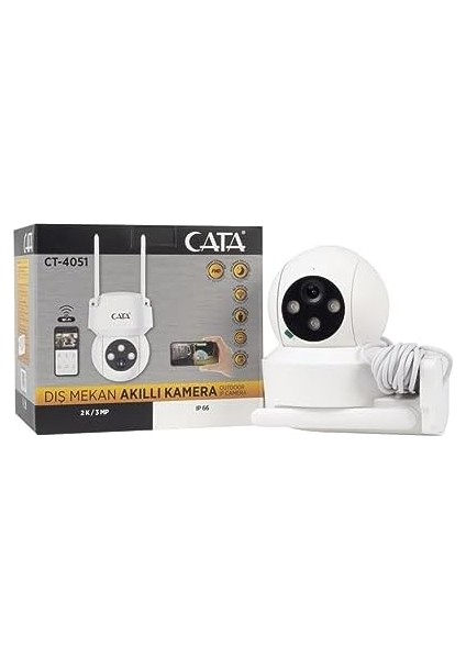 CT-4051 Dış Mekan Full Hd (1080P) Wi-Fi Akıllı Ip Kamera modelleri