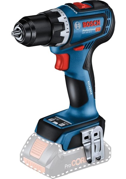 Professional 18 V Sistem Akülü Matkap Gsr 18V-90 C (Pil/şarj Cihazı Yok)