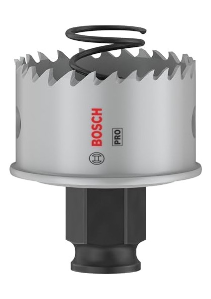 1 x Pro Sheet Metal Power Change Plus Delik Testeresi (Paslanmaz Çelik Saclar, Çelik Saclar, Ø 44 Mm, Profesyonel Aksesuar Matkap/tornavida Için)