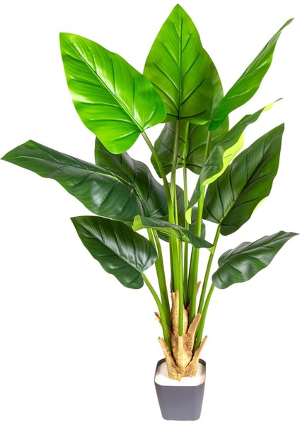 Menashop Yapay Beryl Tree Gerçek Dokulu 12 Yaprak 135 cm .