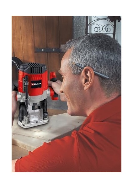 Router Tc-Ro 1155 Kiti (1100 Watt, Ø 6 ve 8 Mm, Hız Ayarı, Rip Çit, Ekstraksiyon Adaptörü, Aksesuarlar ve Yönlendirici Uç Çeşitleri Dahil)