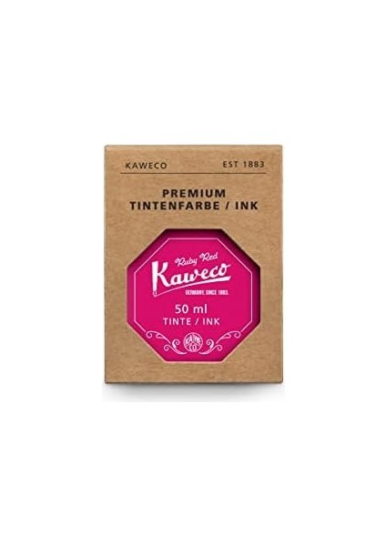 10002197 Şişe Mürekkep Kırmızı 50 ml