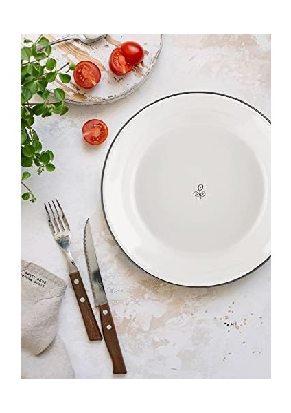 Mia Summertime Yemek Tabağı - 6lı Set 20 cm modelleri