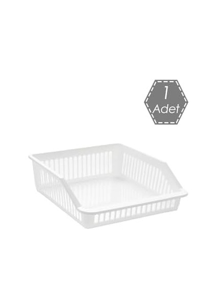 Menashop Çok Amaçlı Buzdolabı Içi Düzenleyici Sebze Meyve Organizer Sepet - 1 Adet