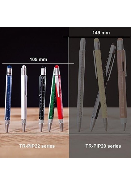 PIP22BK PIP22BK Construction Sytlus Mini Tükenmez Kalem Siyah