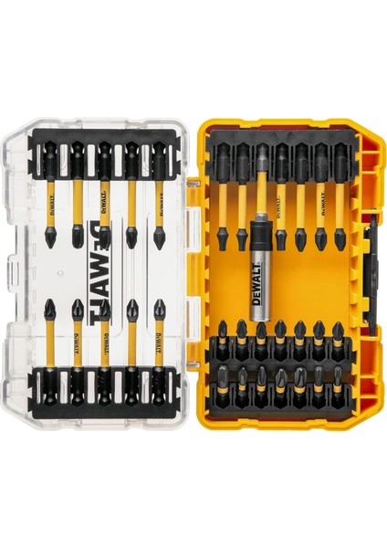 DT70730T-QZ Flex Torque Vidalama Uç Seti 25 Parça