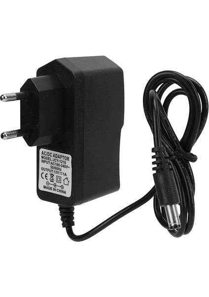 12 Volt 1 Amper Adaptör, Modem Adaptörü, Mini Uydu Cihazı Adaptörü 12 Volt Dc
