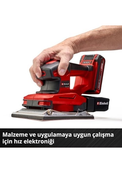 Te-Os 18/230 Li-Solo, Akülü Zımpara