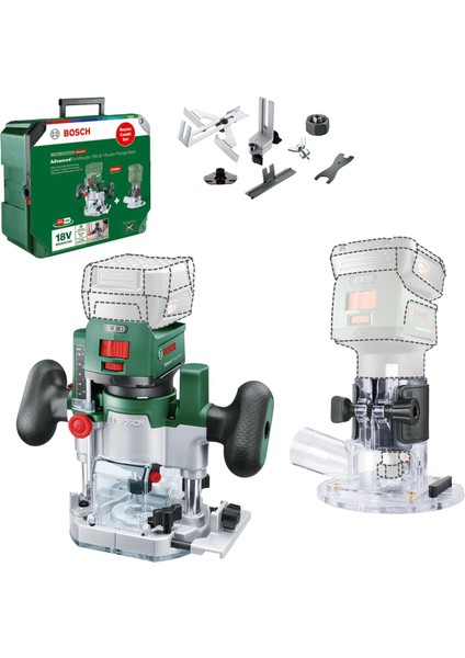 Advancedtrimrouter Kombi Set (Solo)