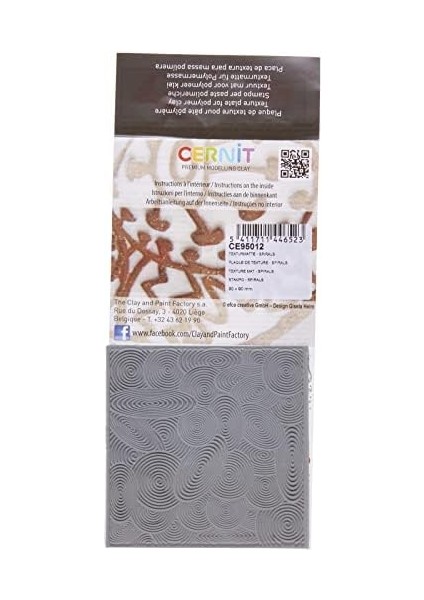 Silikon Desen Şablonu - Spırals modelleri