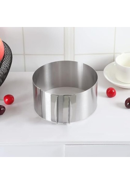 Home Paslanmaz Çelikten Ayarlanabilir Kek ve Pasta Kalıbı,ayarlanabilir Kek Çemberi,ayarlı Ekmek Kalıbı,pastacılık ve Dekokrasyon Için Çelik Paslanmaz Ayarlı Kek Kalıbı fiyatları