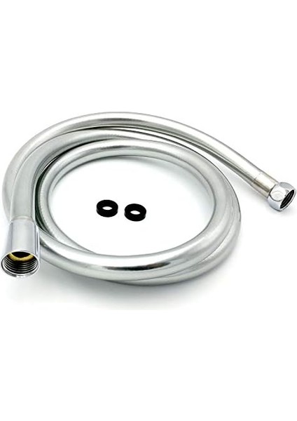 Home Wras 1,5 M Düz Bağlantı Pürüzsüz Inci Gümüş Pvc Esnek Kink Anti-Kink Duş Hortumu Katı Bağlantılı (Ürün Kodu: SH150-SIL-WRAS Snl) fiyatları