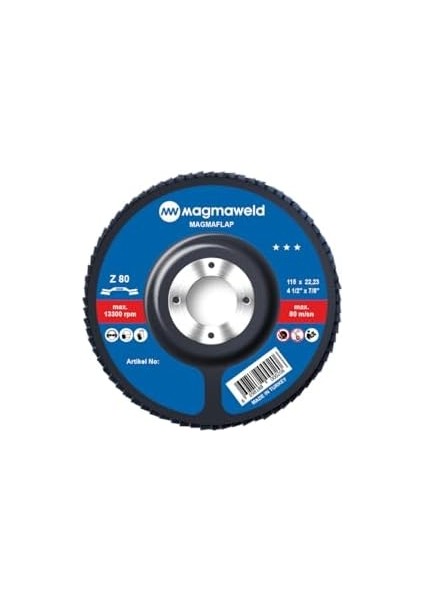 Magmaflap 80 Kum-Zr 115X22 mm 10 Adet