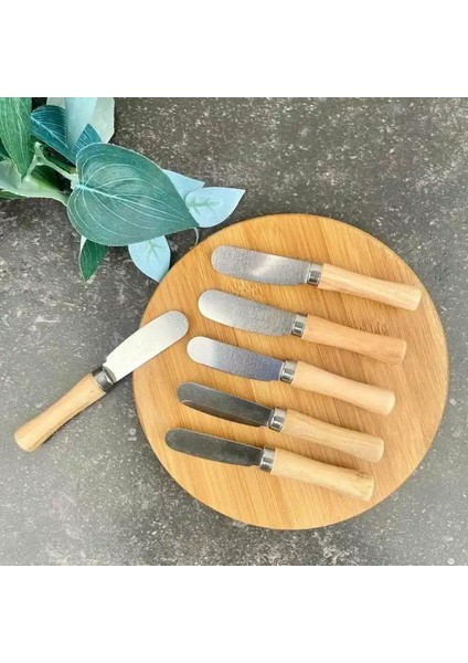 Bambu Saplı Kahvaltı Bıçağı Seti, 6 Parça
