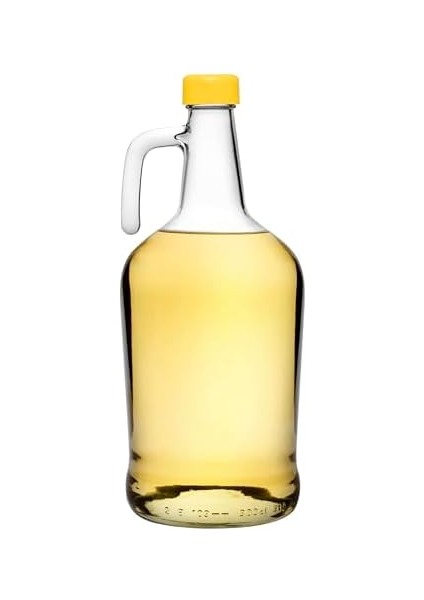 Galon Şişe 3 Litre, Plastik Kapak, Sarı 2003C Yeşil 2307C