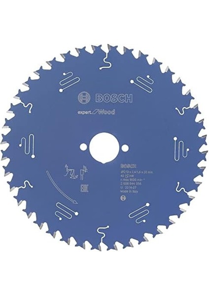 Dairesel Testere Bıçağı Expert Için Ahşap, 210 x 30 x 2,4 Mm, Diş Sayısı 40, 1 Adet, 2608644056