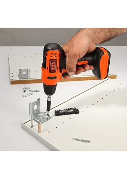 Black Decker Akülü Vidalama 12 VOLT-LD12SP