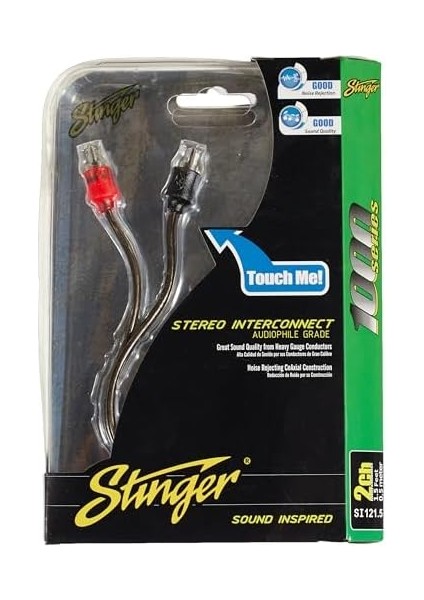 SI121.5 2-Kanal, Koaksiyel Krom Uç Kablo modelleri