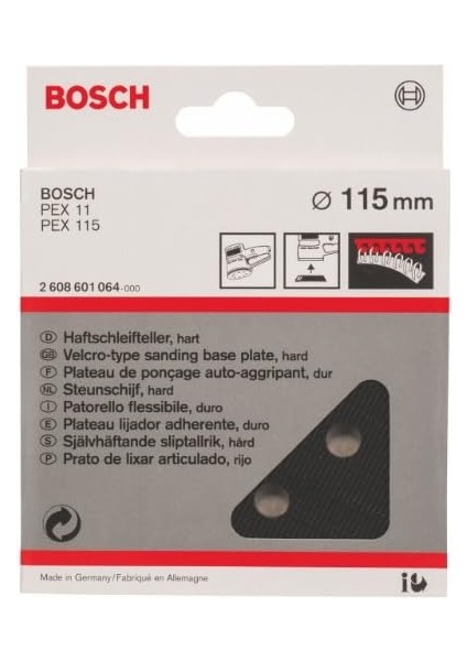Pex Için Pro Taşlama Diski 115 (Ø 115 Mm, Sert)
