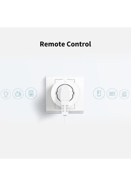 Mena Rise Zigbee Priz, Aqara Hub Gerektirir, Güç Ölçümü, Programlama, Zamanlayıcı Modu ve Sesli Kontrol, Homekit, Alexa, Google Assistant ve Smartthings ile Çalışır