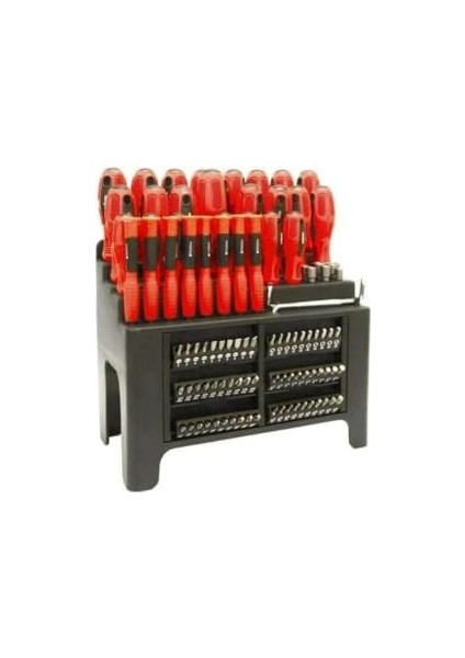 Menashop 28895 100 Parça Tornavida Seti