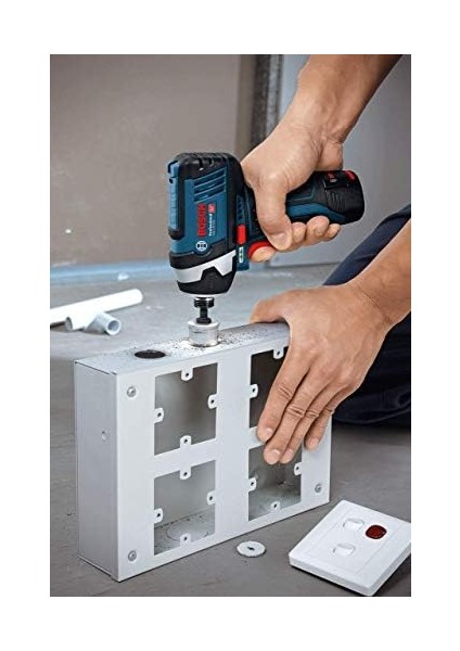 Professional Gdr 12V-105 Akülü Darbeli Somun Sıkma (12 Volt, 2 x 2,0 Ah Akü, Şarj Cihazı, Karton Kutuda, 105 Nm Maks. Tork, 1/4" Altıgen Uç Girişi)