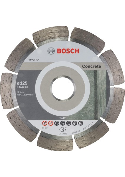 9+1 Standard For Concrete 125 mm