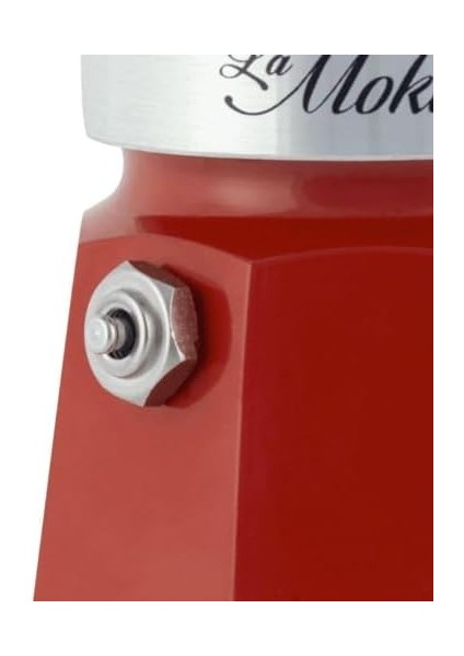 - Moka Express Italia: 1 Cup Ocak Üstü Espresso Pişirici - 40ML - Karma Renk - Alüminyum Gövde - Patentli Güvenlik Valfi - Tüm Ocak Türleri Için Uygundur (Indüksiyon Hariç)