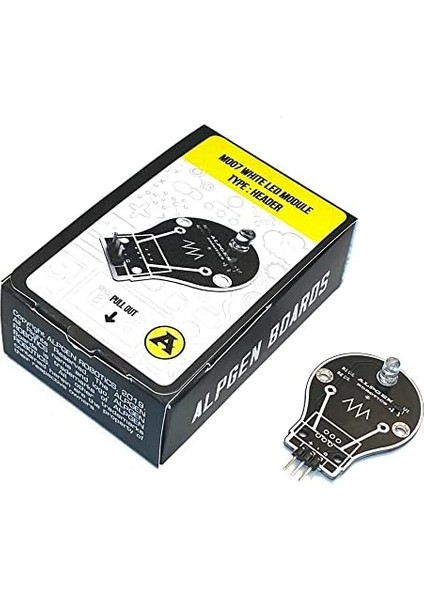 Robotıcs Beyaz LED Modülü Boards M007 Sensör Arduino Raspberry Uyumlu