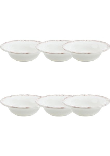Concept Ekru 6'lı Kase Seti 15 cm