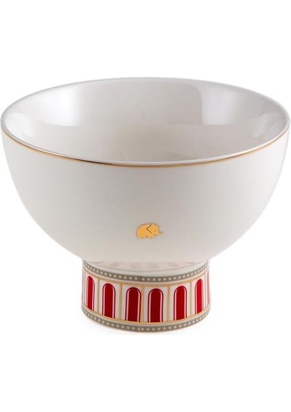 Hollie Yılbaşı Ayaklı Kase 14 cm