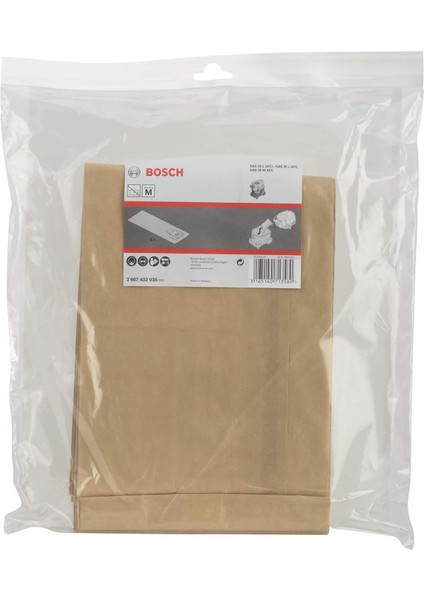 Papierfilterbeutel, Uygun Gas 35 L Afc/sfc Ve, Gas 35 M Afc, 2607432035