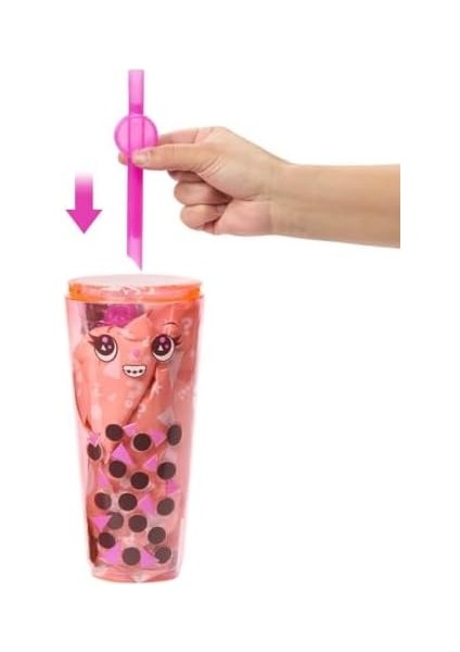 Pop Reveal Bubble Tea Serisi HTJ18 - Mango Mochi HTJ22