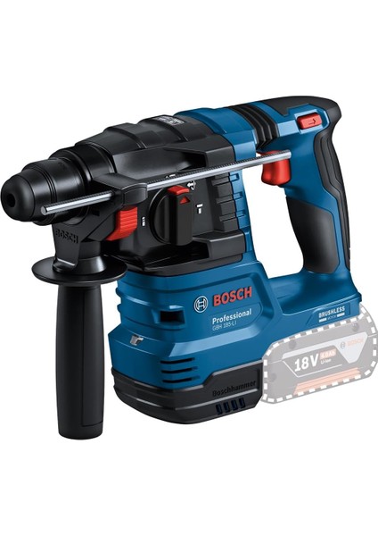 Professional Gbh 185-LI Akülü Sds-Plus Kırıcı Delici (18 Volt, Solo, 1,9 J, Betonda Delme Çapı: 22 Mm, Karton Kutuda, Akü Dahil Değildir)