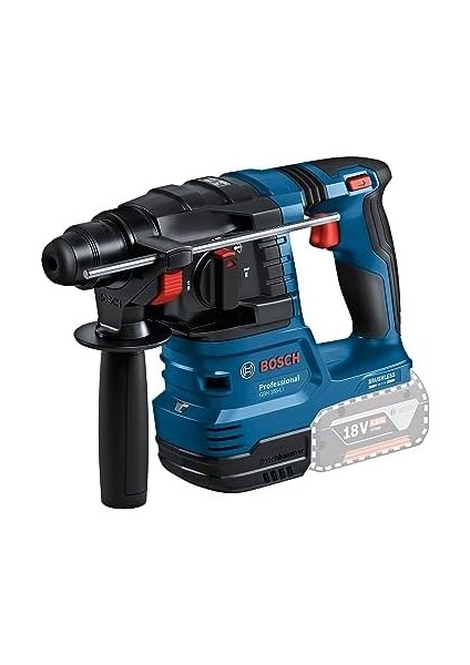 Professional Gbh 185-LI Akülü Sds-Plus Kırıcı Delici (18 Volt, Solo, 1,9 J, Betonda Delme Çapı: 22 Mm, Karton Kutuda, Akü Dahil Değildir)