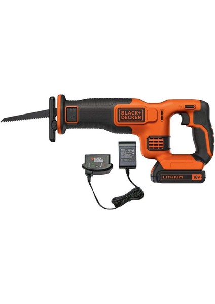 BDCR18/QW Tilki Kuyruk Testere, Çok Renkli, 18 Volt / 1.5 Ah Li/ıon