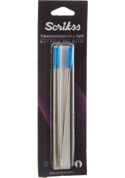 711 Slim Tükenmez Refil Mavi