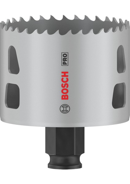 1 x Pro Multi Material Power Change Plus Delik Testeresi (Yumuşak Ahşap, Alçıpan Duvar Için, Ø 65 Mm, Profesyonel Aksesuar, Matkap/tornavida Için)