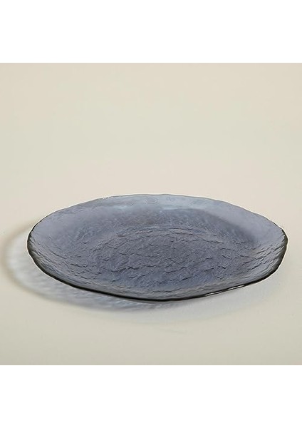 Dune Servis Tabağı, Mavi/transparan, 28CM fiyatları