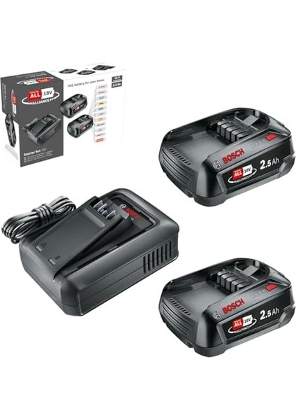 Başlangıç Seti 18V (2x2.5 Ah + Al 18V-44)