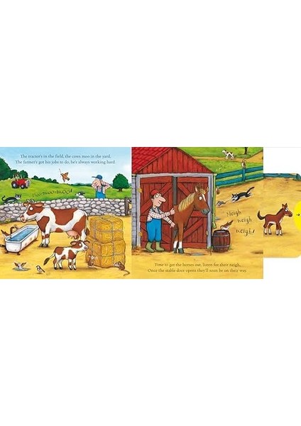 Scheffler On The Farm: A Push, Pull, Slide Book modelleri